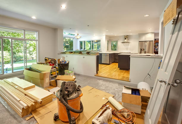 Professional Kitchen Renovation technician working in Frederic, WI